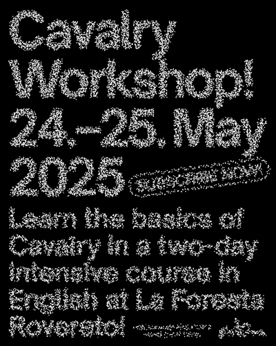 Cavalry Workshop — particles